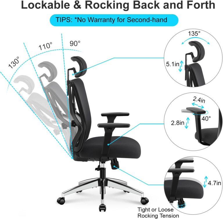 Ticova Ergonomic Office Chair