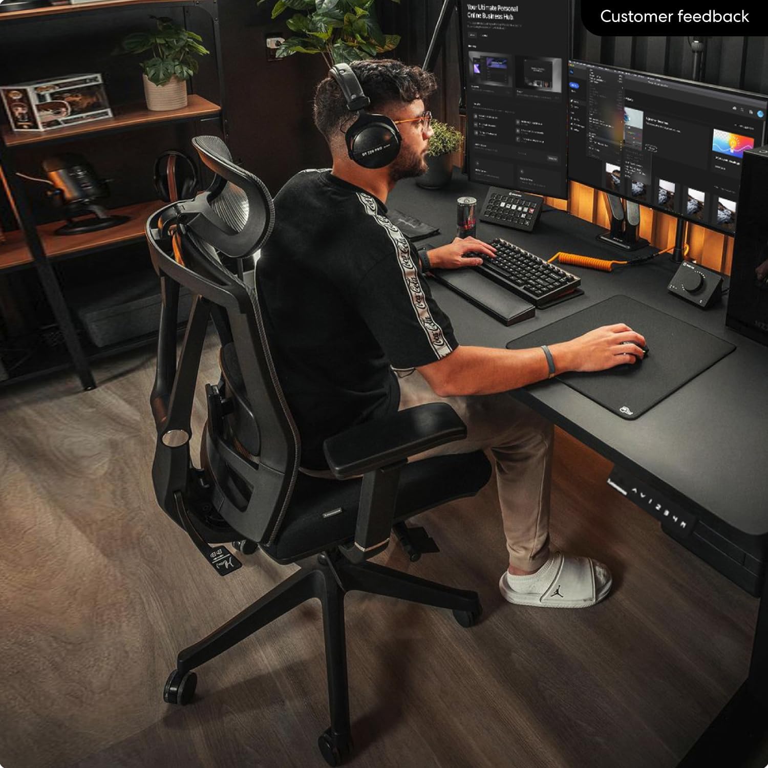 AUTONOMOUS ErgoChair Pro Black Foam