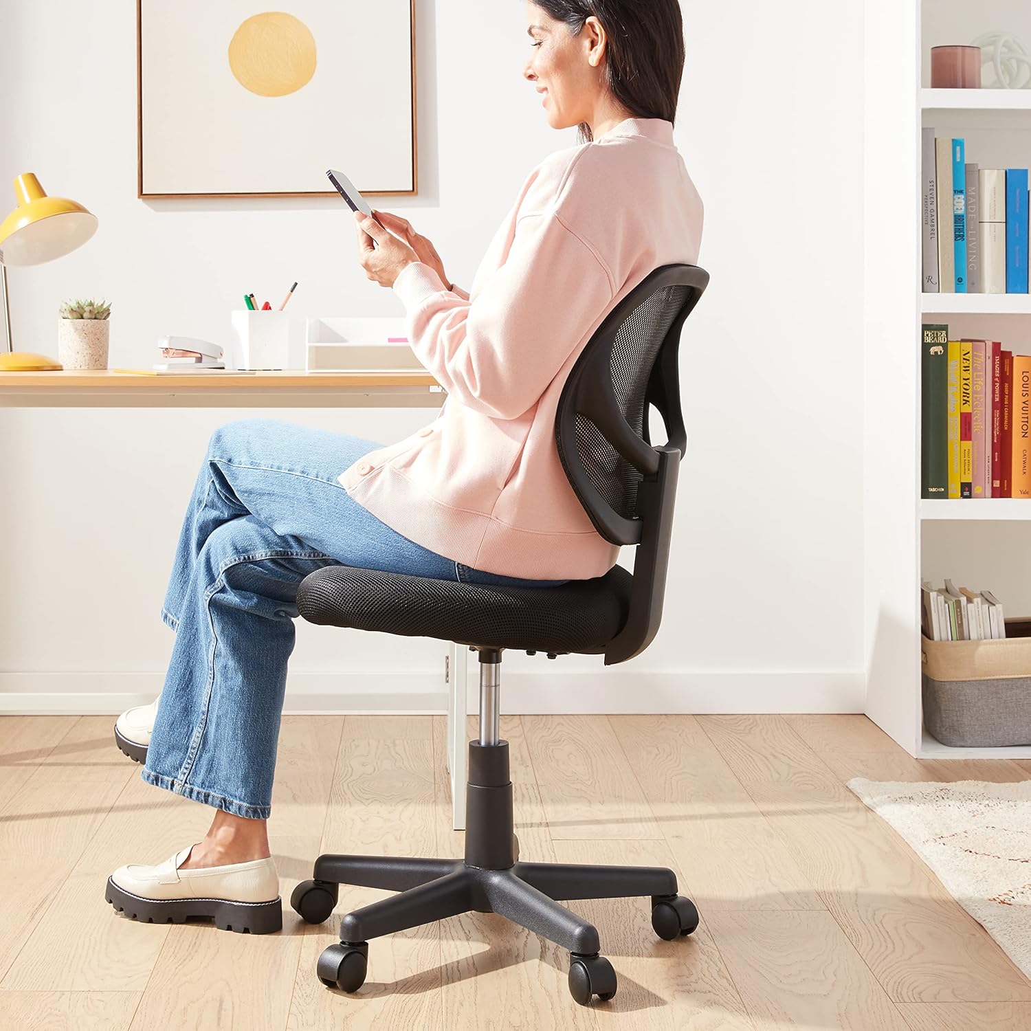 Amazon Basics Low‑Back Task Chair