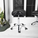 Antlu Saddle Stool Rolling Chair for Medical Massage