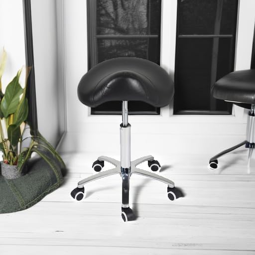 Antlu Saddle Stool Rolling Chair for Medical Massage
