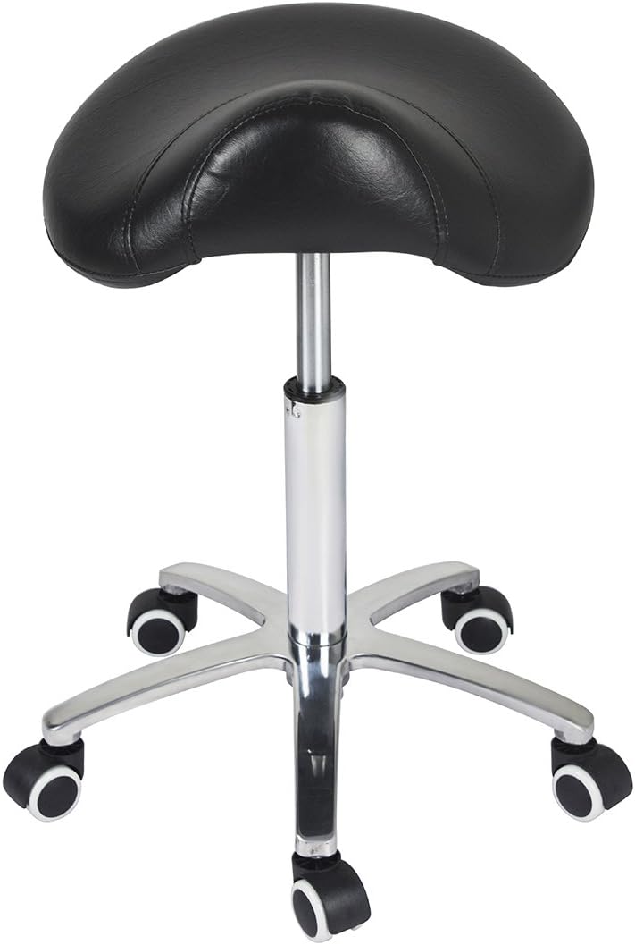 Antlu Saddle Stool with Back Support