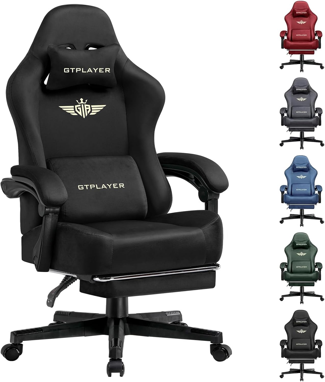 GTPLAYER Fabric Gaming Chair