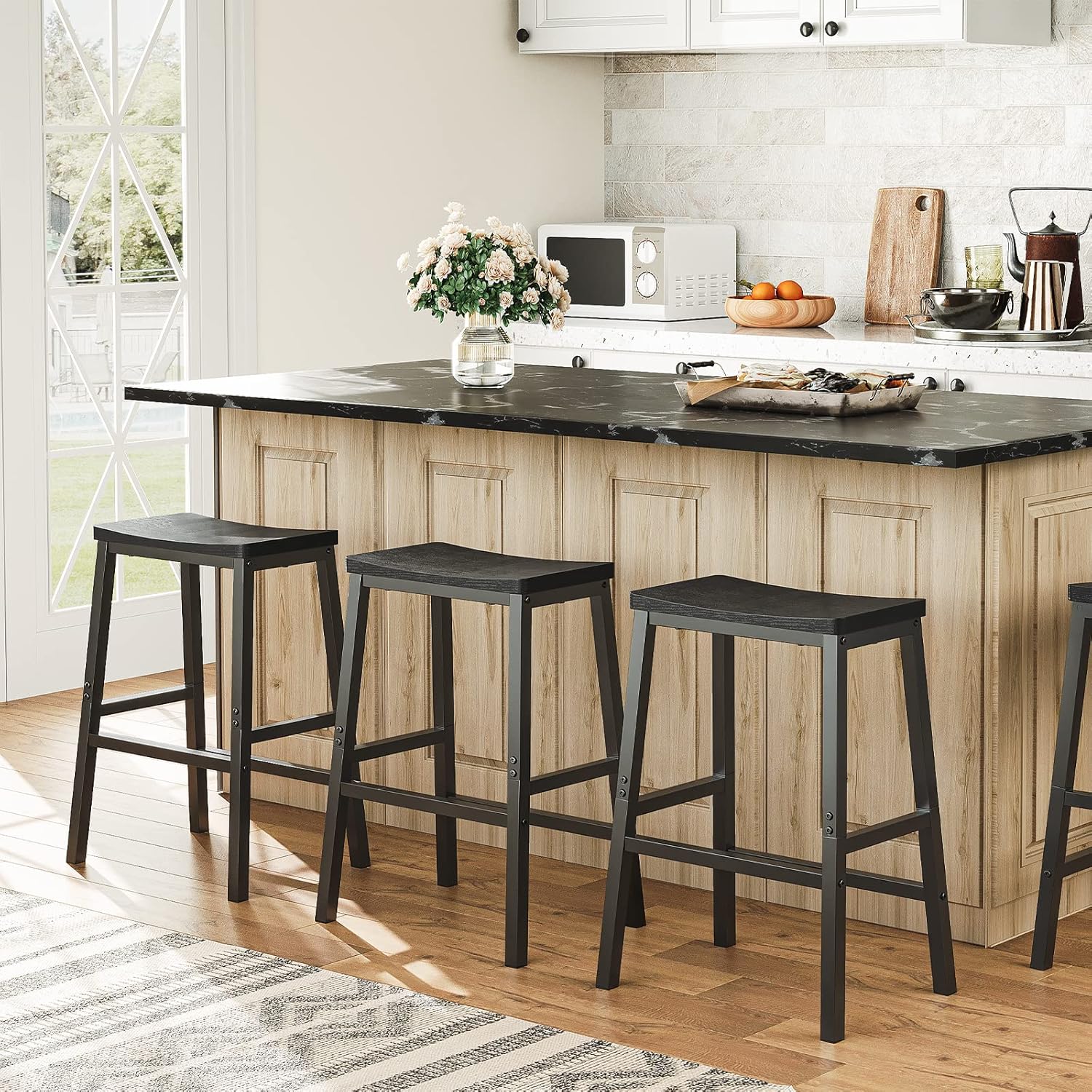 HOOBRO Industrial Saddle Stool