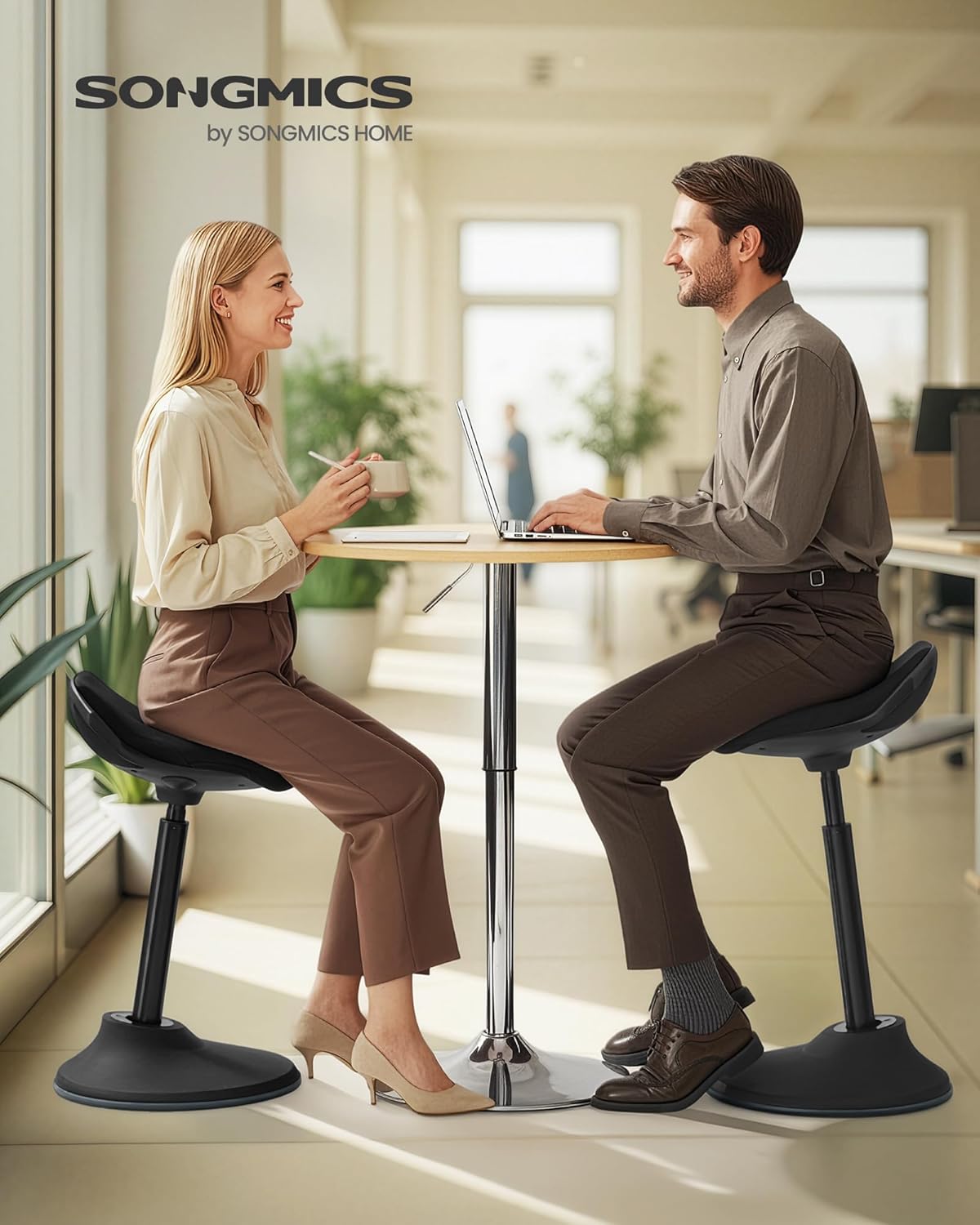 SONGMICS Ergonomic Wobble Stool