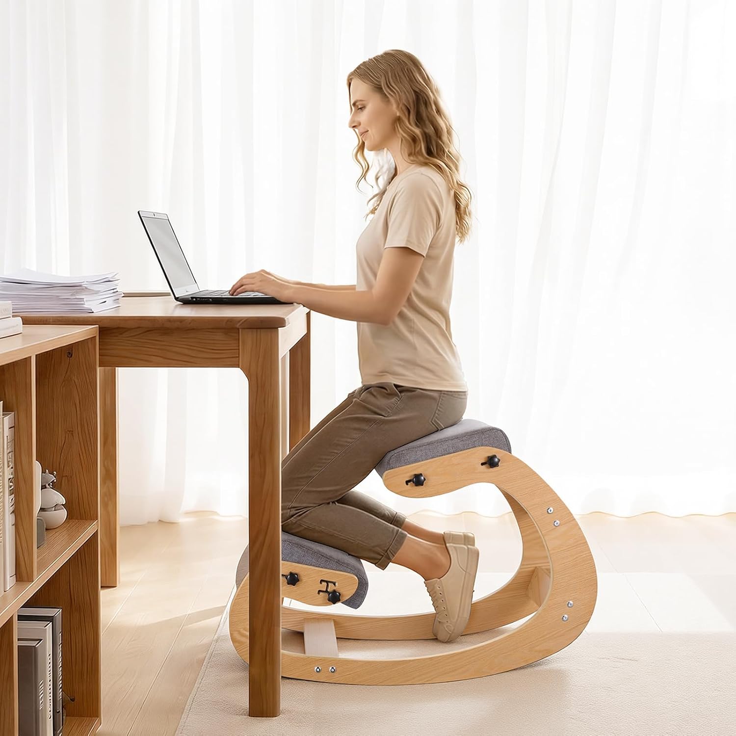 VEVOR Ergonomic Kneeling Chair