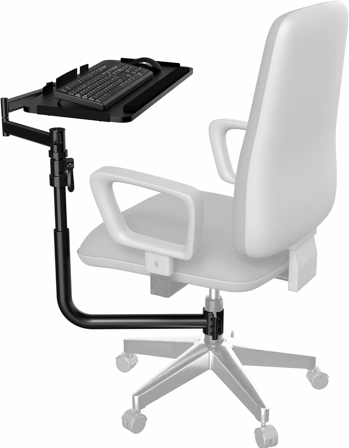 VIVO Chair‑Mounted Keyboard Tray (MOUNT-KB18CP)
