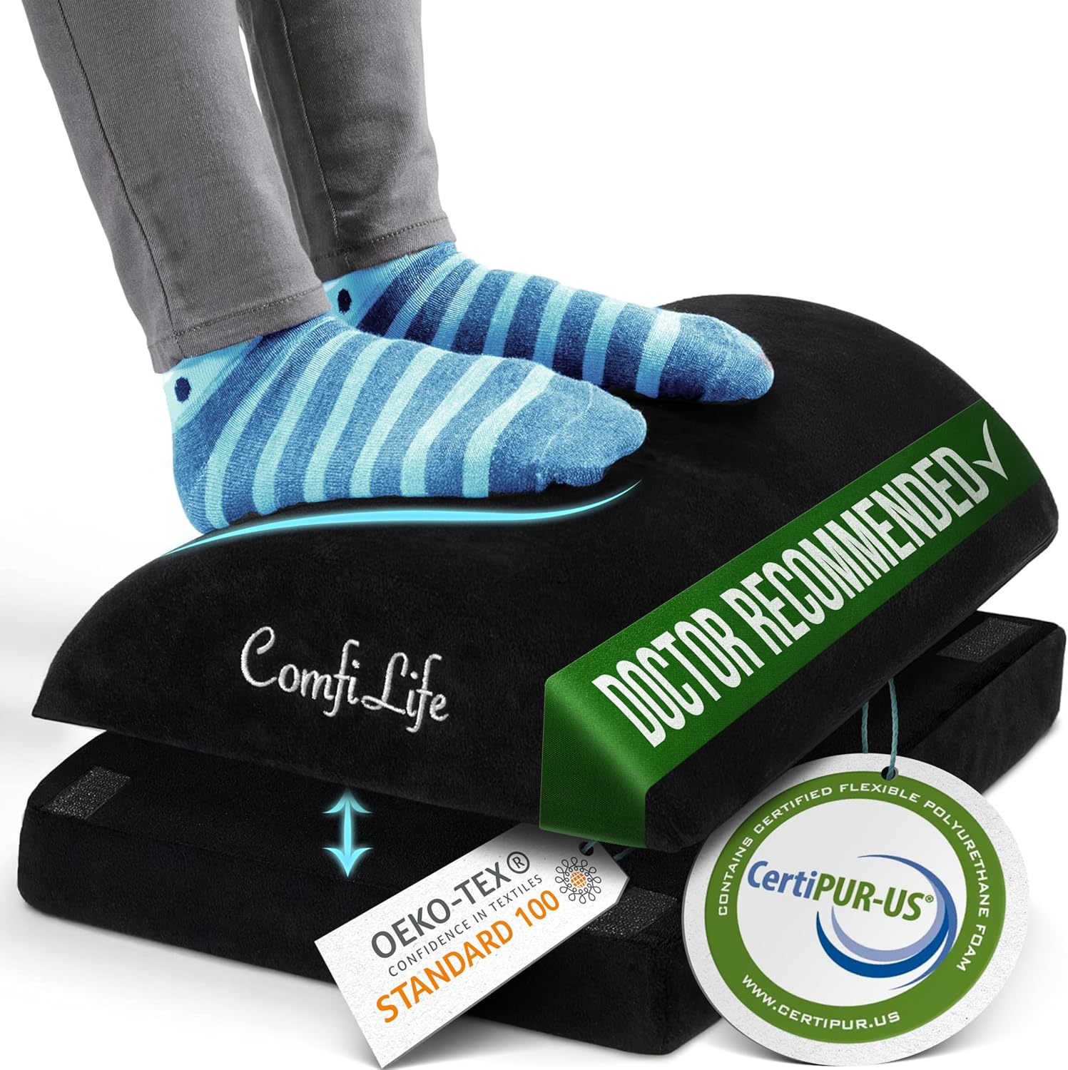 ComfiLife Memory Foam Foot Rest
