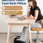 Everlasting Comfort Foot Rest for Under Desk at Work