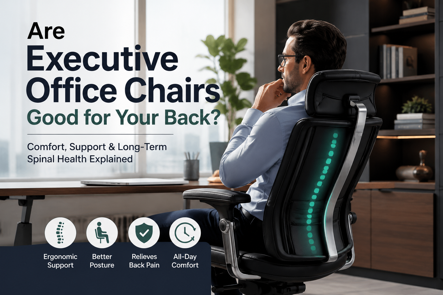 Are Executive Office Chairs Good for Your Back