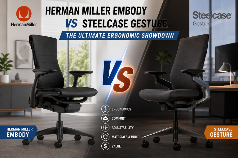 Herman Miller Embody vs Steelcase Gesture