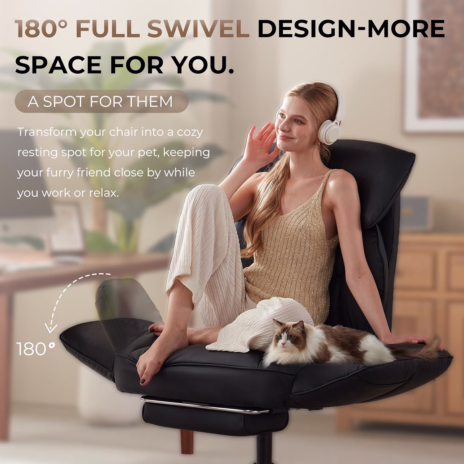 Dowinx Cross Legged Office Chair