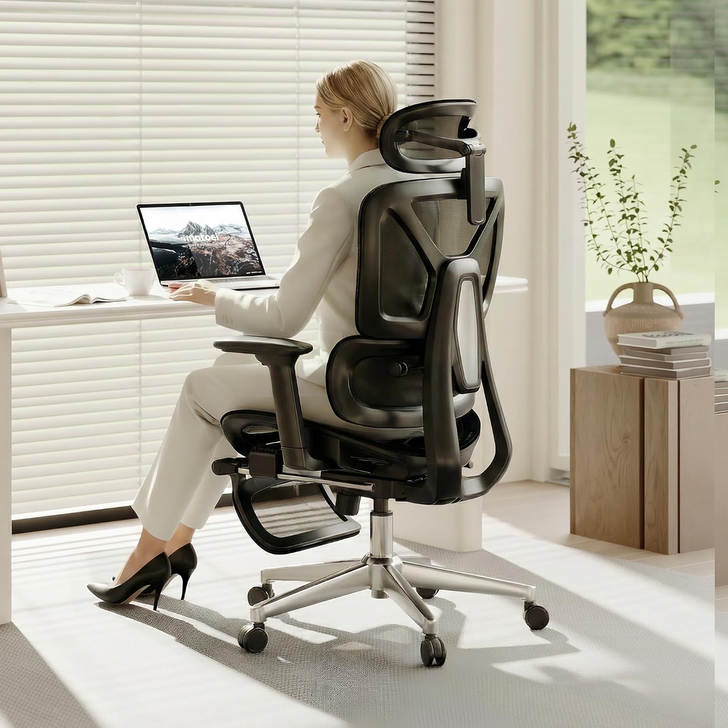 FLEXISPOT ErgoX Premium Ergonomic Office Chair