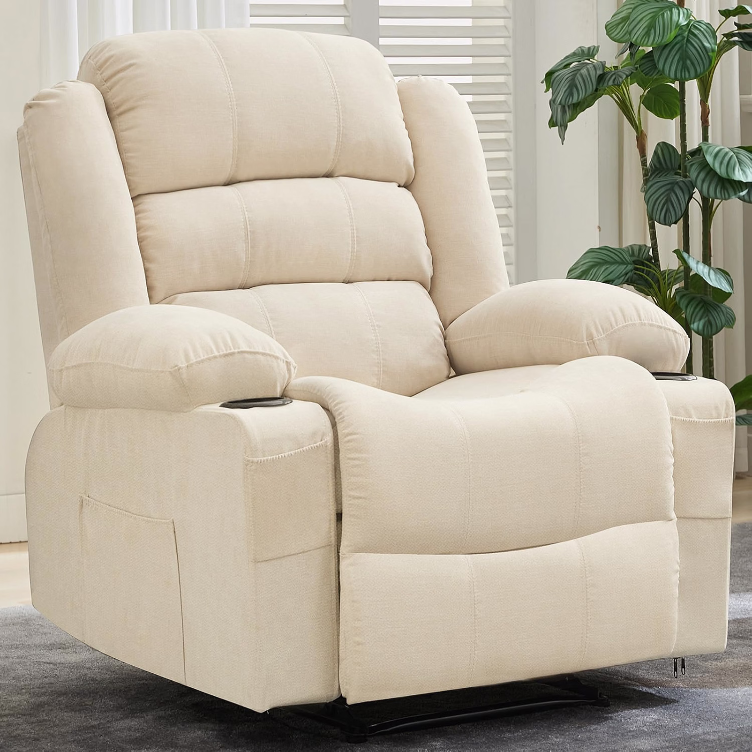 Garvee Manual Oversized Recliner