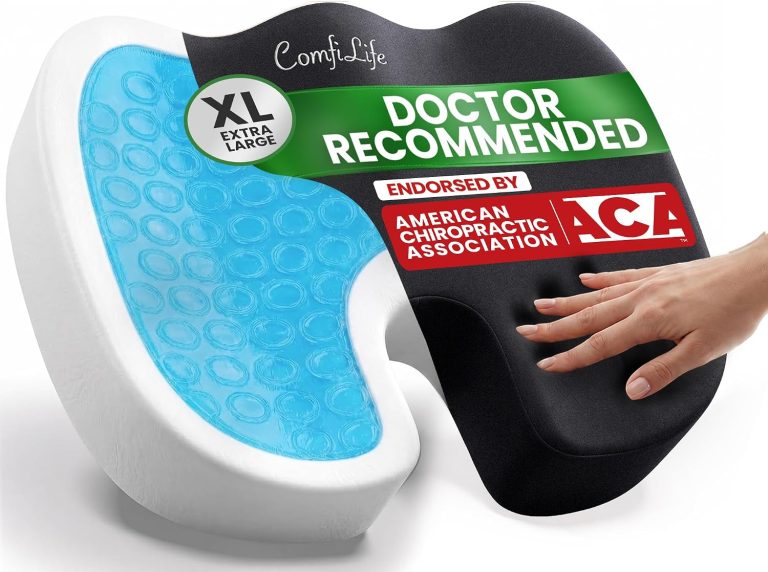 ComfiLife Extra Large Gel & Memory Foam Seat Cushion