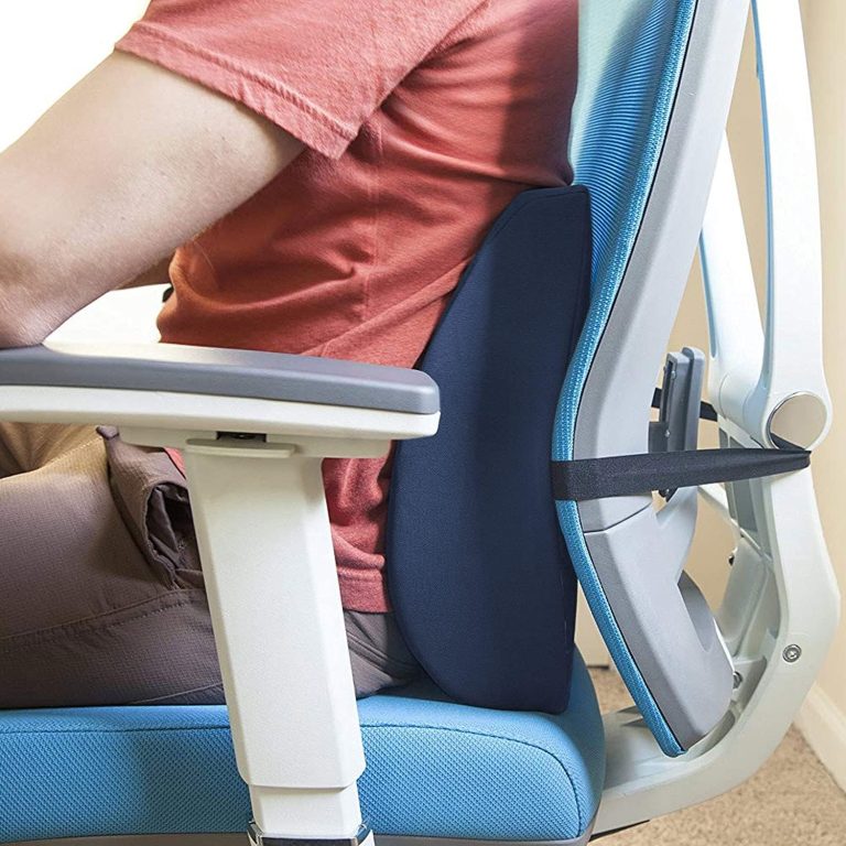 DMI Lumbar Support Pillow for Chair to Assist with Back Support