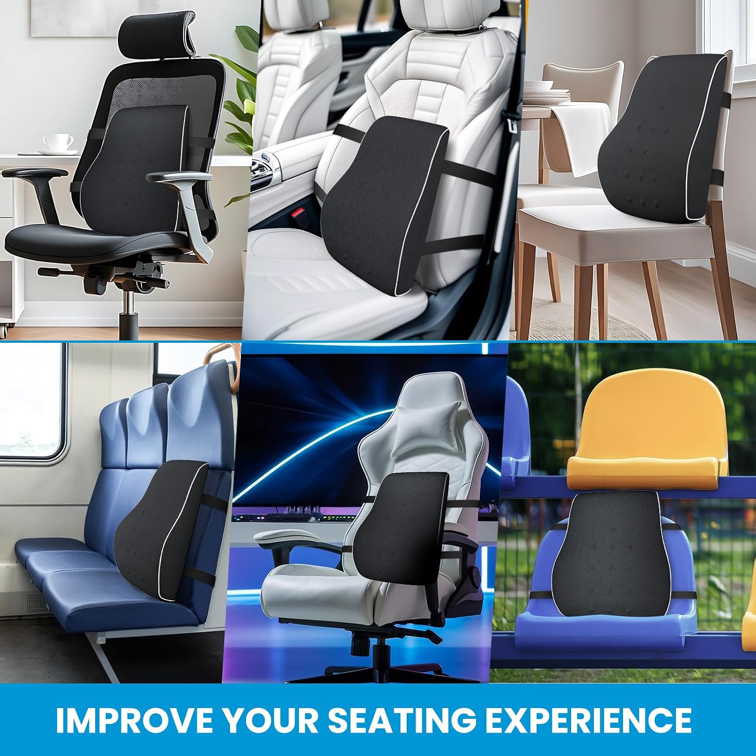 Lumbar Support Pillow for Office Chair