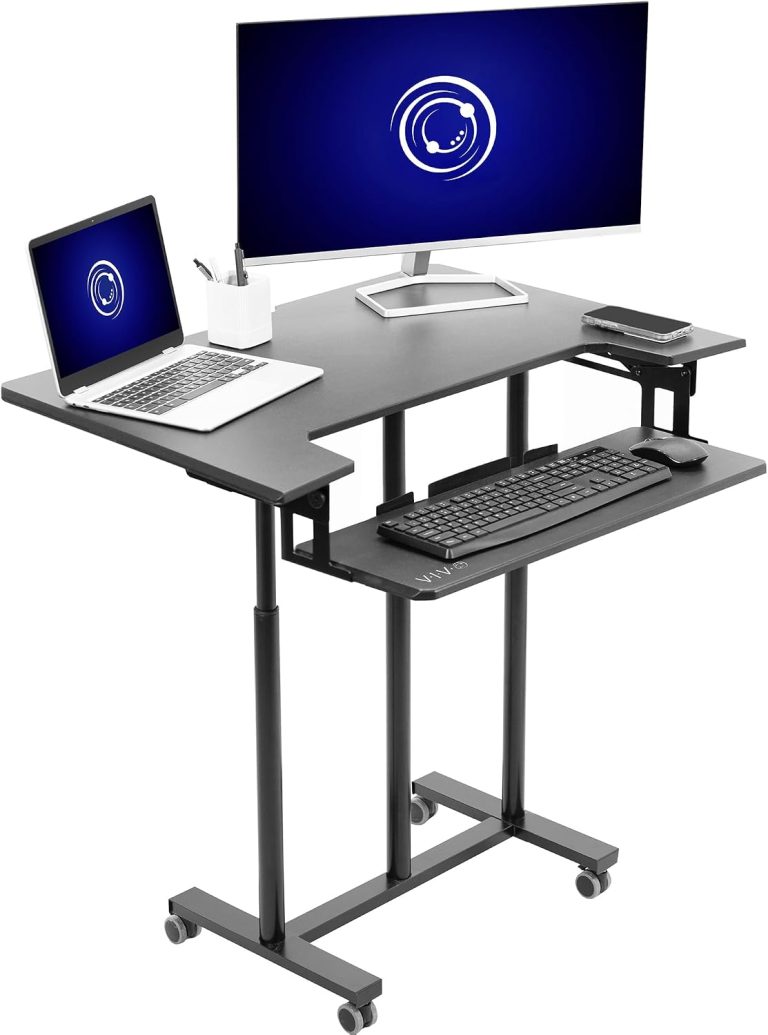 VIVO CART-V06A 35 Mobile Computer Workstation